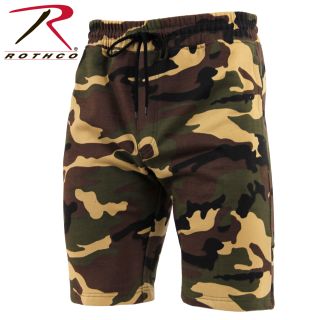 1735_Rothco Camo Sweat Shorts-Rothco