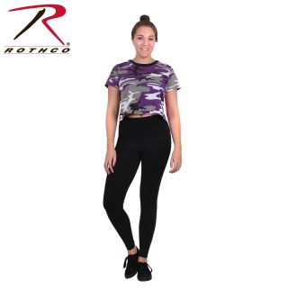 1941_Rothco Women&#8216;s Camo Crop Top-Rothco