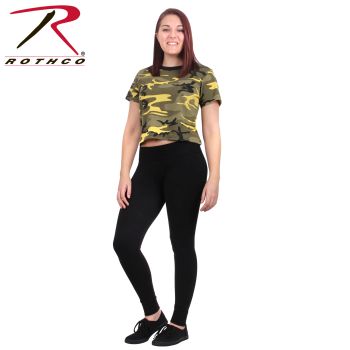 1944_Rothco Women&#8216;s Camo Crop Top-Rothco