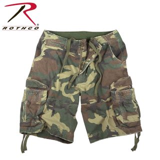 2543_Rothco Vintage Camo Infantry Utility Shorts-Rothco