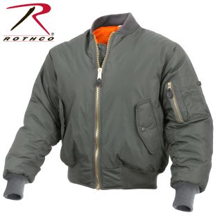 2860_Rothco Enhanced Nylon MA-1 Flight Jacket-Rothco