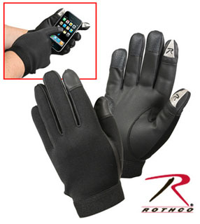 3409_Rothco Touch Screen Neoprene Duty Gloves-Rothco