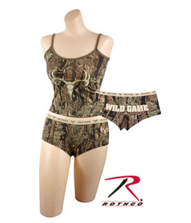 3485_Rothco &#34;Wild Game&#34; Booty Shorts & Tank Top-Rothco