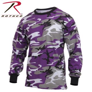 3592_Rothco Long Sleeve Colored Camo T-Shirt-Rothco