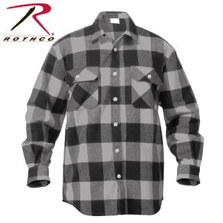 4691_Rothco Extra Heavyweight Buffalo Plaid Flannel Shirt-Rothco