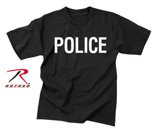 6610_Rothco 2-Sided Police T-Shirt-Rothco