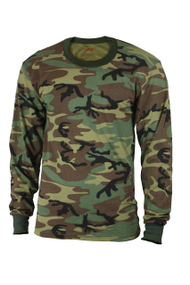 6705_Rothco Kids Long Sleeve Camo T-shirt-Rothco