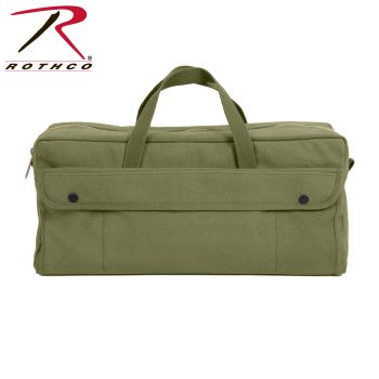 7263_Rothco Canvas Jumbo Tool Bag With Brass Zipper-Rothco