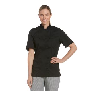 Womens S/S Vented Lt Wt Coat-Chefwear
