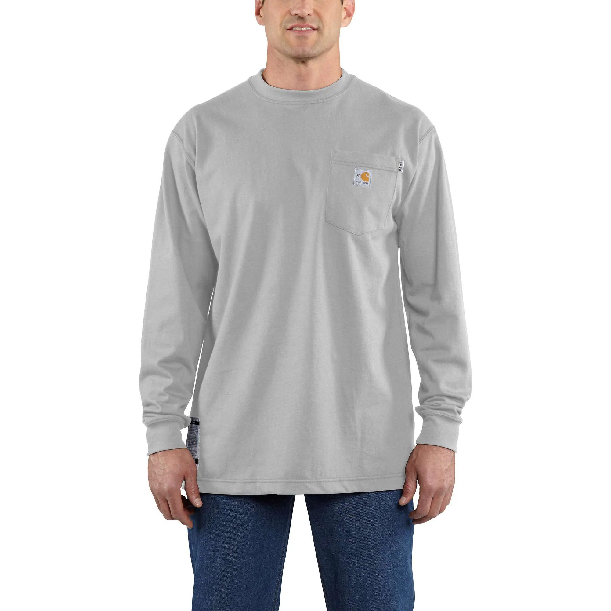Flame-Resistant Force Cotton Long-Sleeve T-Shirt-Carhartt