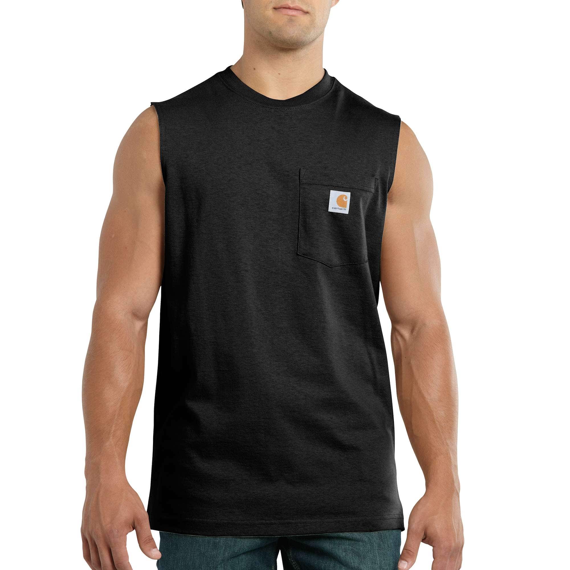 Relaxed Fit Heavyweight Sleeveless Pocket T-Shirt-Carhartt