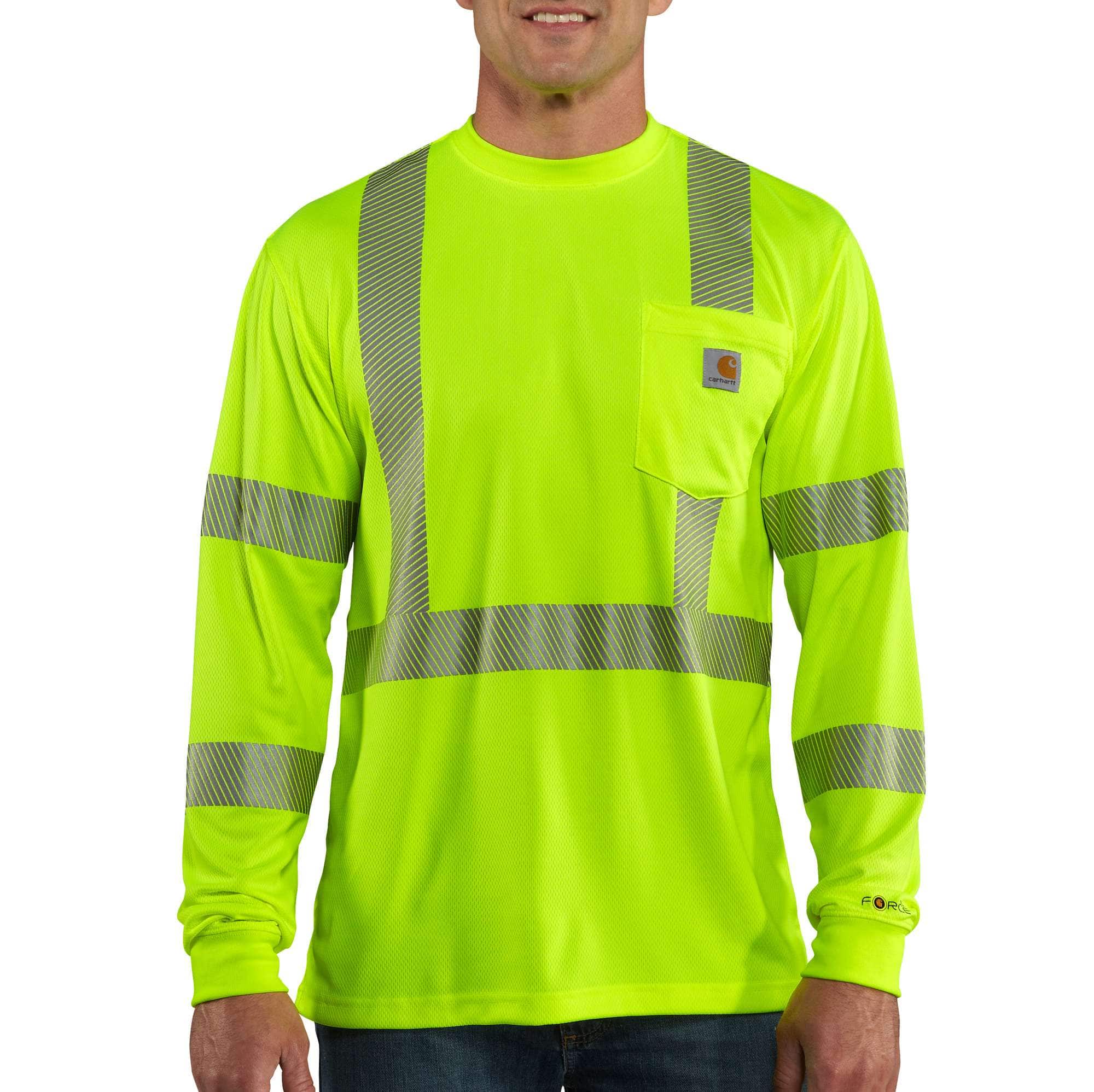 Force High-Visibility Long-Sleeve Class 3 T-Shirt-Carhartt