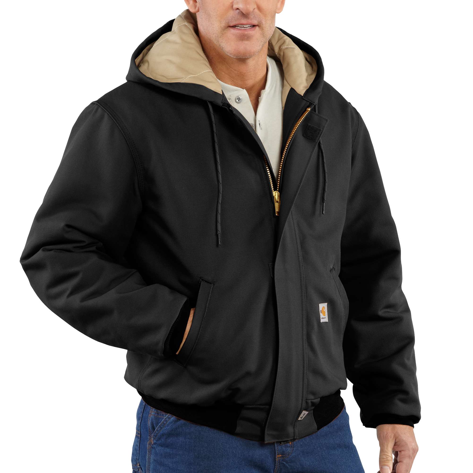 Flame-Resistant Duck Active Jac/Quilt-Lined - 3 Warmest Rating-Carhartt