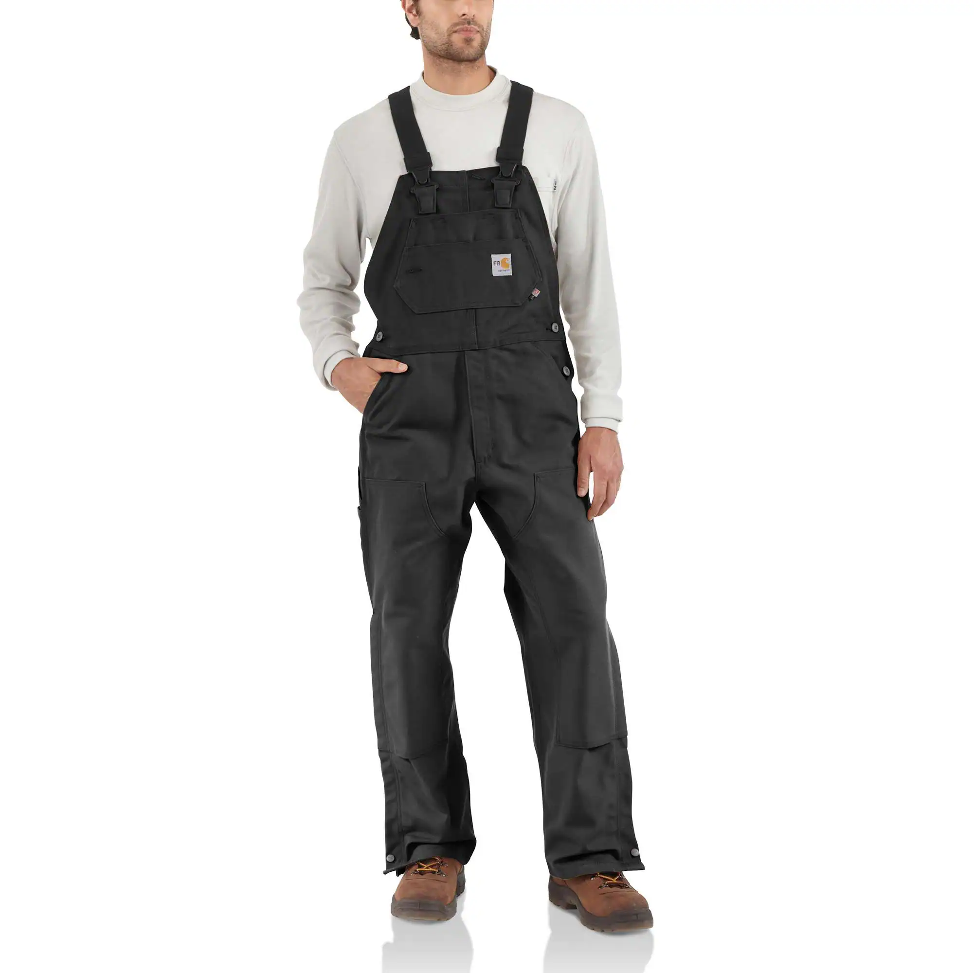Flame-Resistant Duck Bib Overall/Unlined-Carhartt