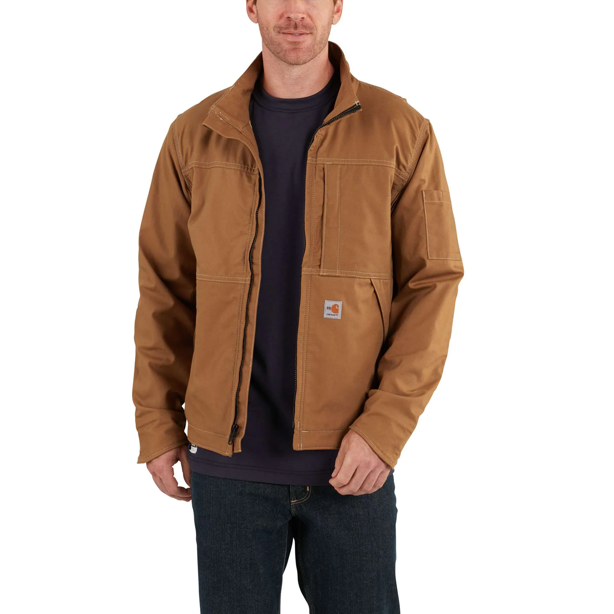 Flame-Resistant Full Swing® Quick Duck® Jacket - 1 Warm Rating-Carhartt