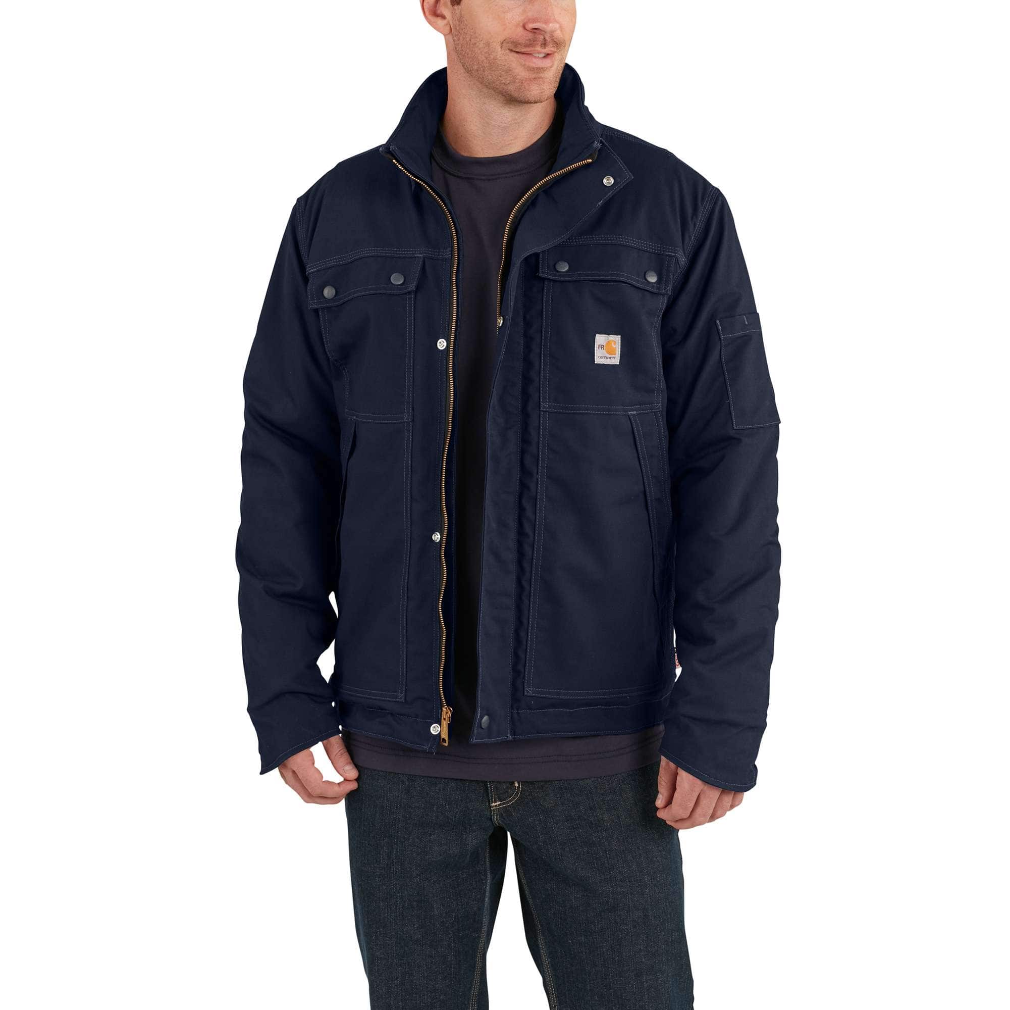 Flame-Resistant Full Swing® Quick Duck® Coat - 3 Warmest Rating-Carhartt