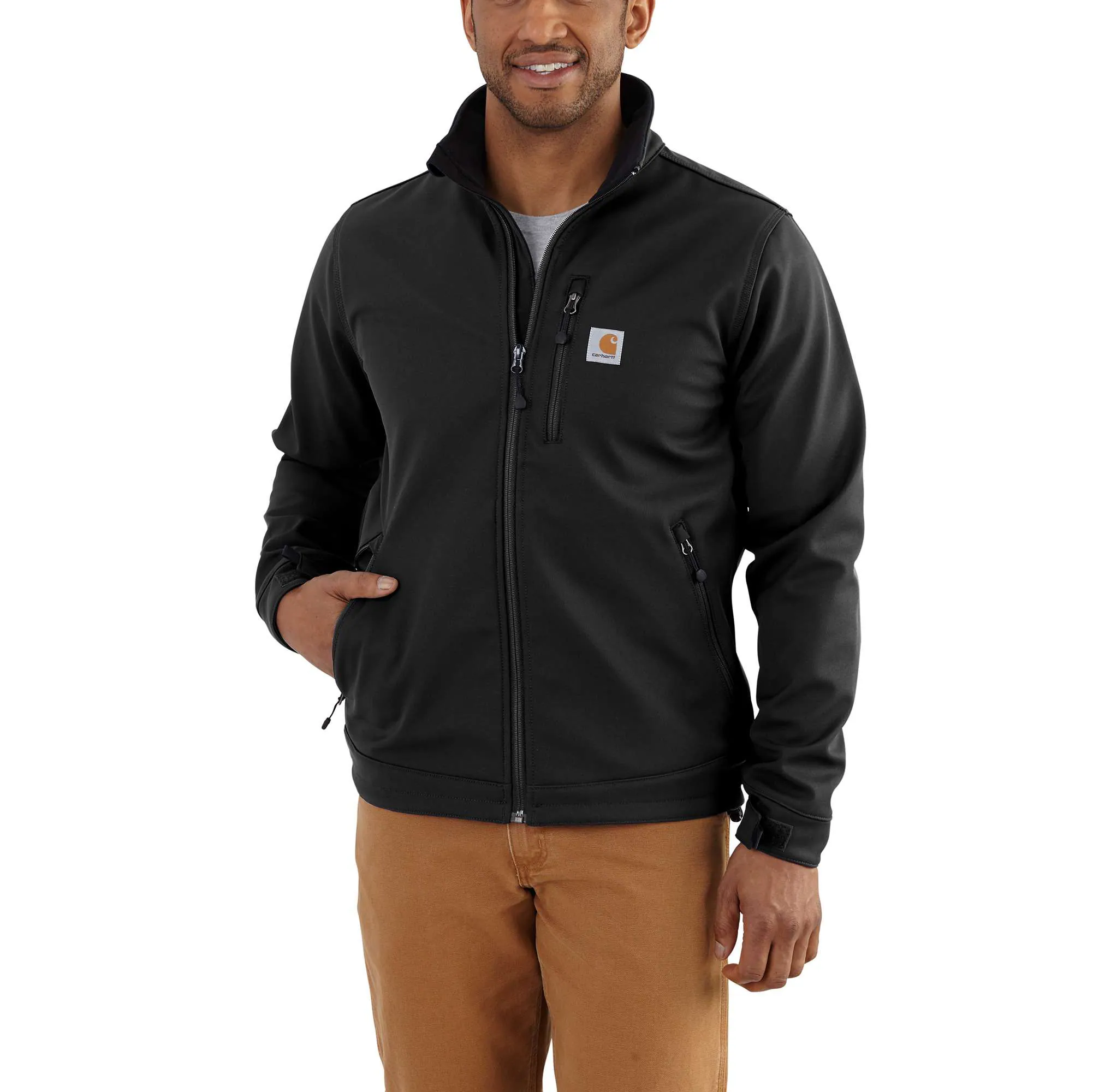 Rain Defender&#174; Relaxed Fit Heavyweight Softshell Jacket &#45; 1 Warm Rating-Carhartt