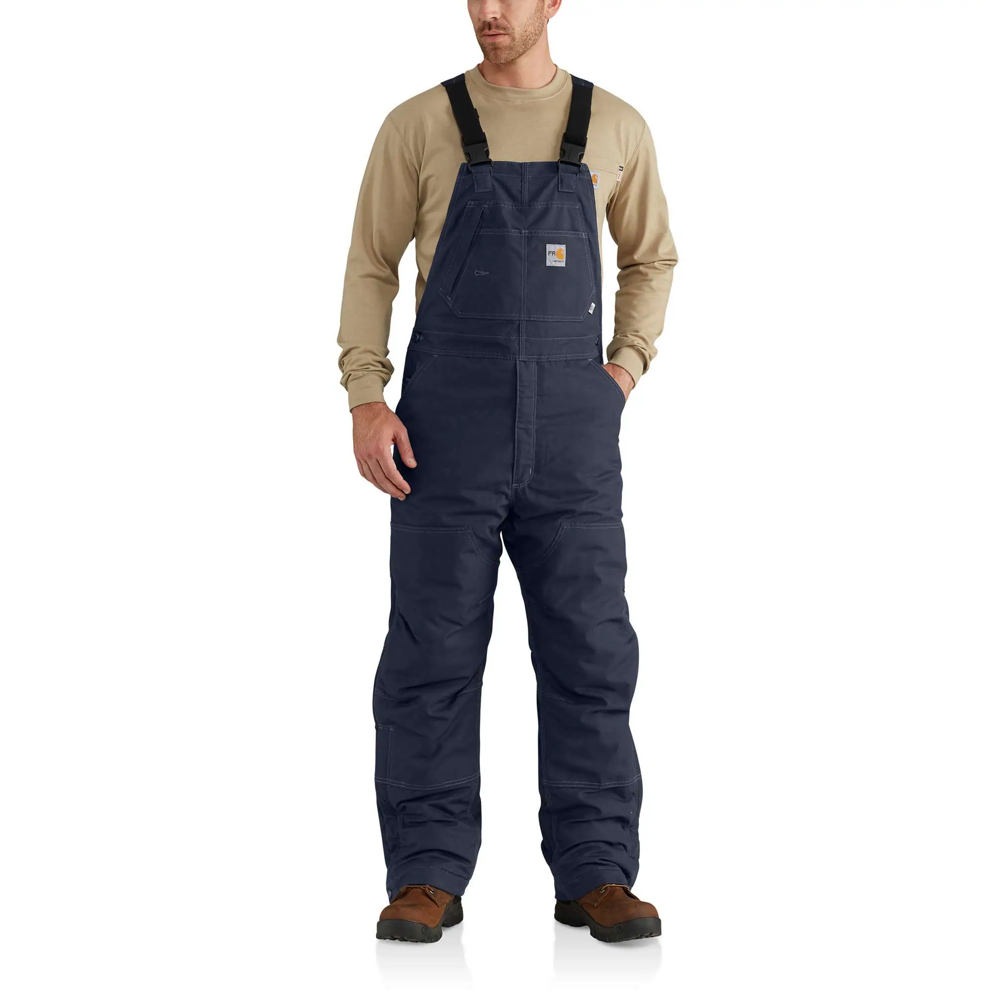 Flame-Resistant Quick Duck® Bib Overall/Quilt-Lined-Carhartt