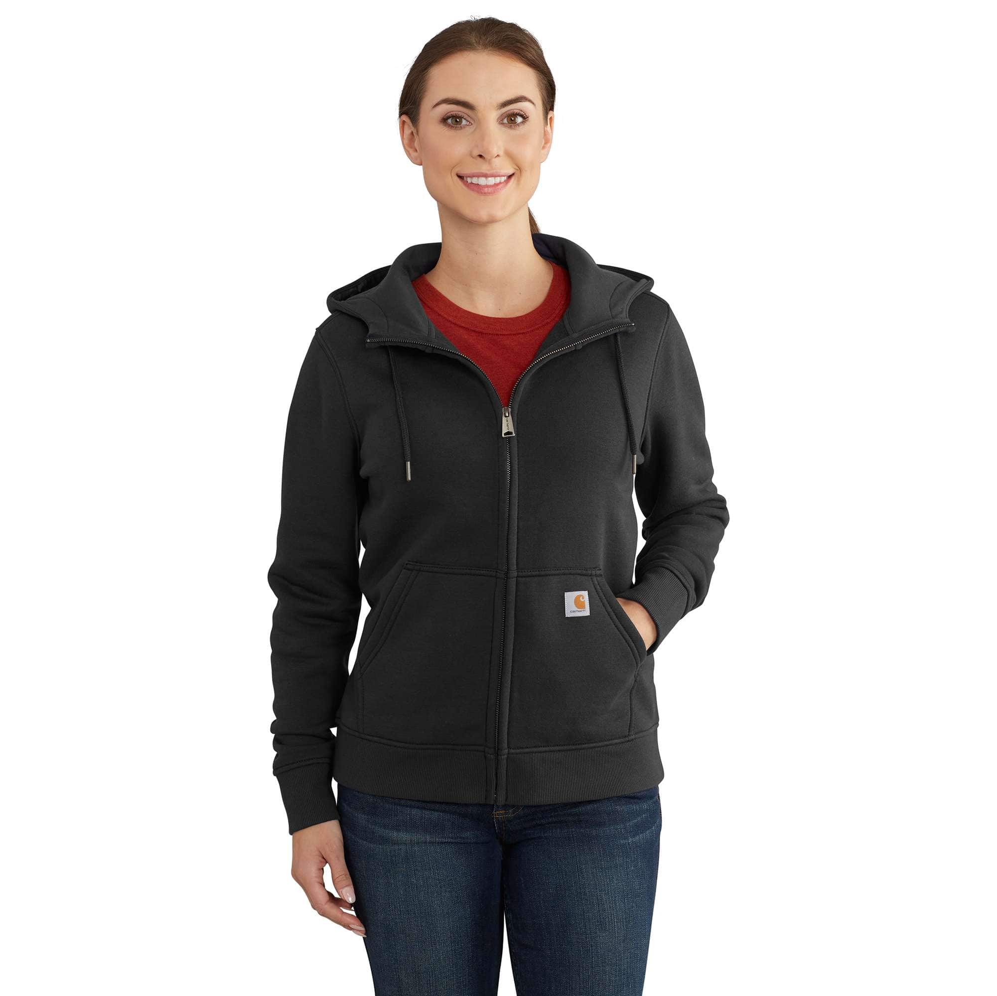 Women&#8216;s Relaxed Fit Midweight Full-Zip Sweatshirt-Carhartt