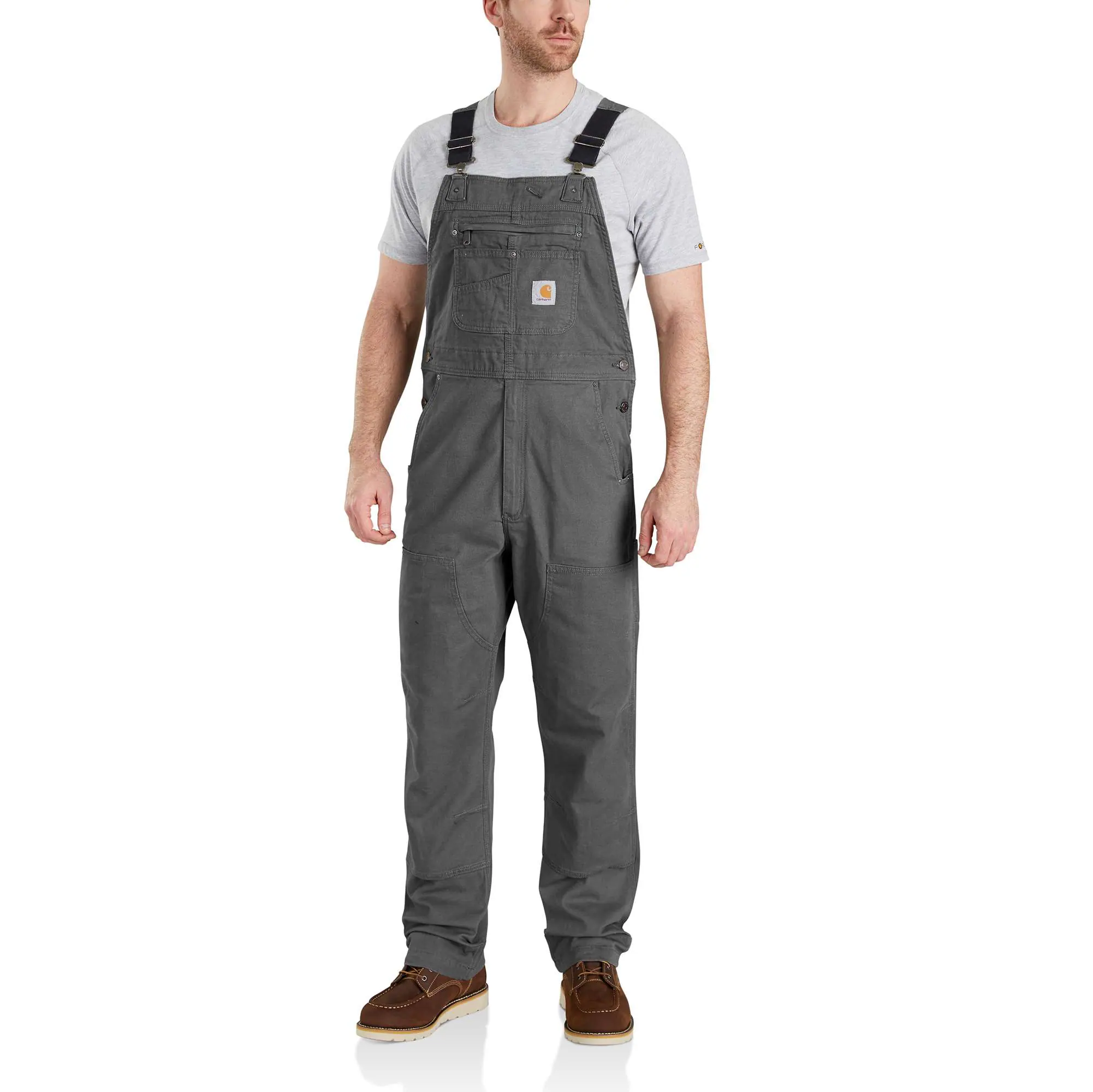 Rugged Flex® Relaxed Fit Canvas Bib Overall-Carhartt