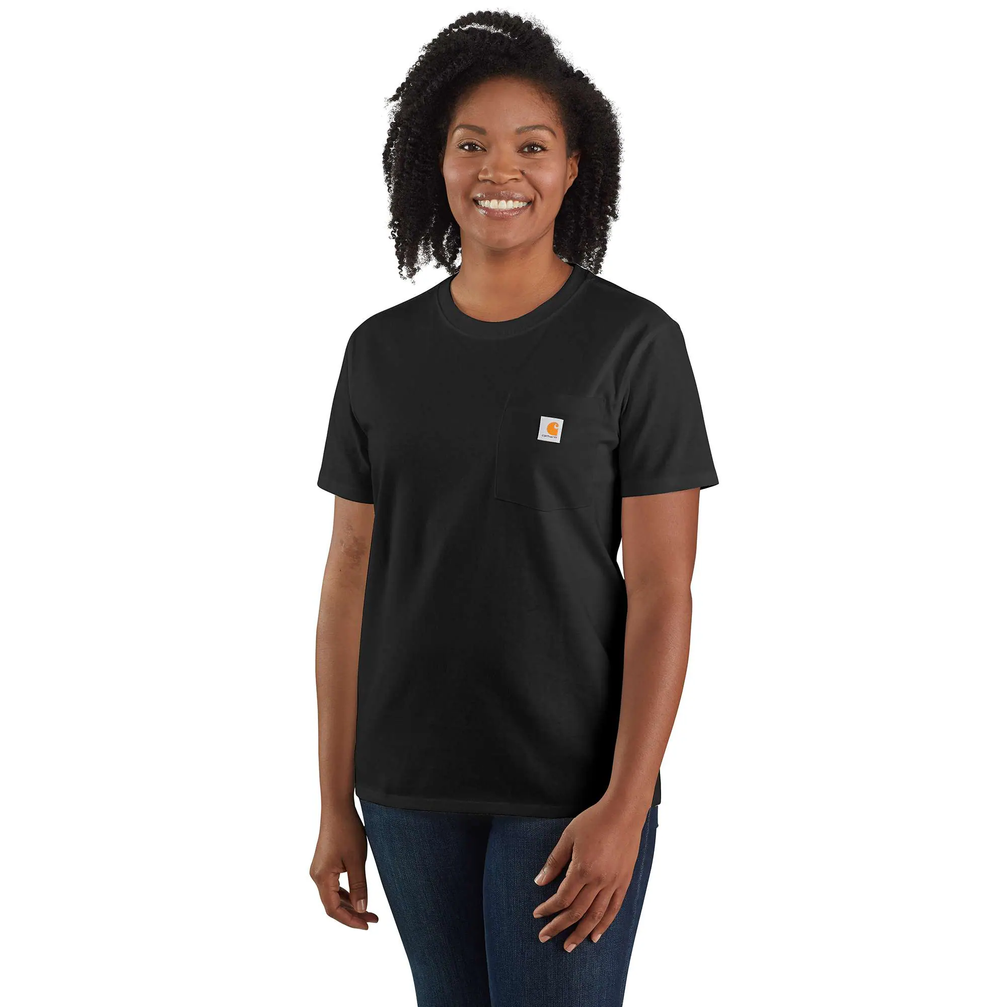 Women&#8216;s Loose Fit Heavyweight Short-Sleeve Pocket T-Shirt-Carhartt