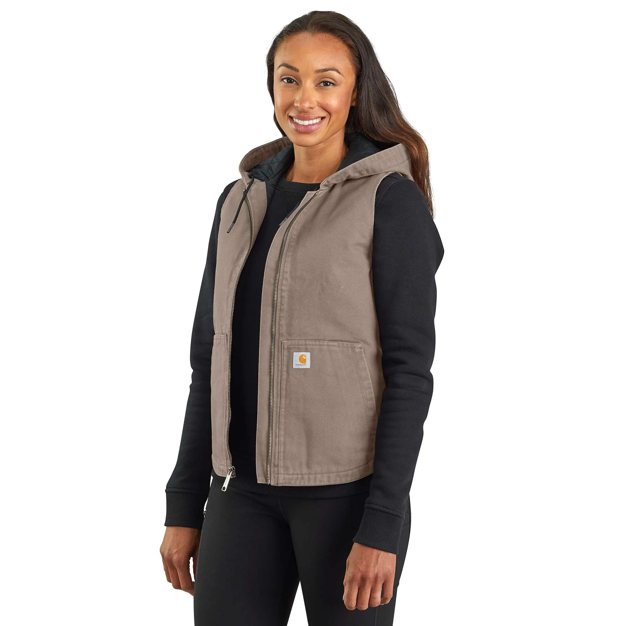 Women&#8216;s Hooded Vest-Carhartt