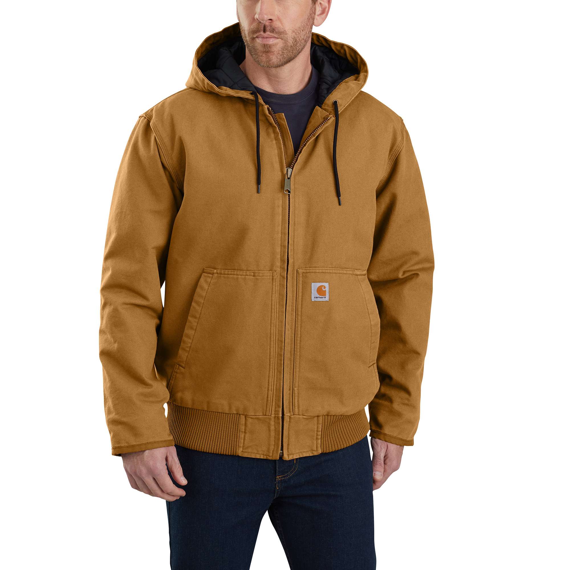 Men&#8216;s Insulated Active Jac - Loose Fit - Washed Duck - 3 Warmest Rating-Carhartt