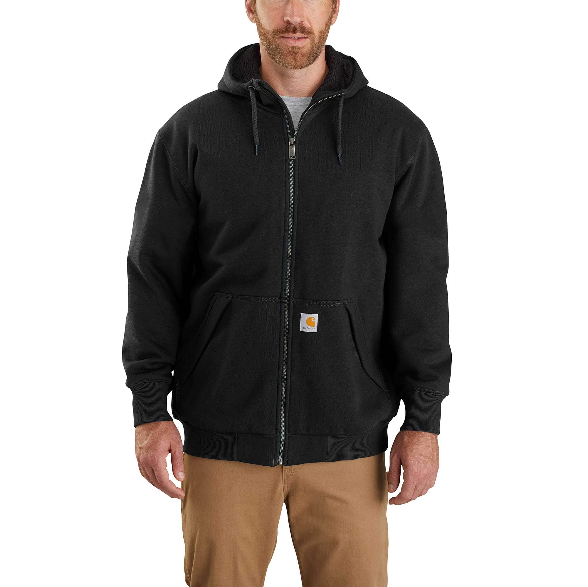 Rain Defender® Loose Fit Midweight Thermal-Lined Full-Zip Sweatshirt-Carhartt