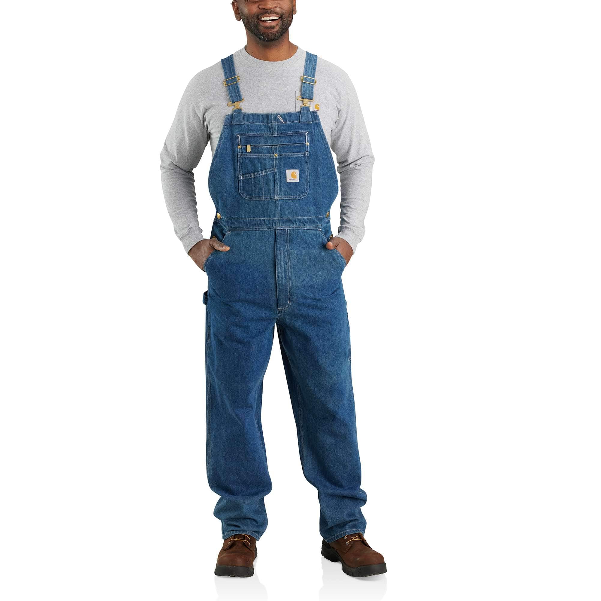 Loose Fit Denim Bib Overall-Carhartt