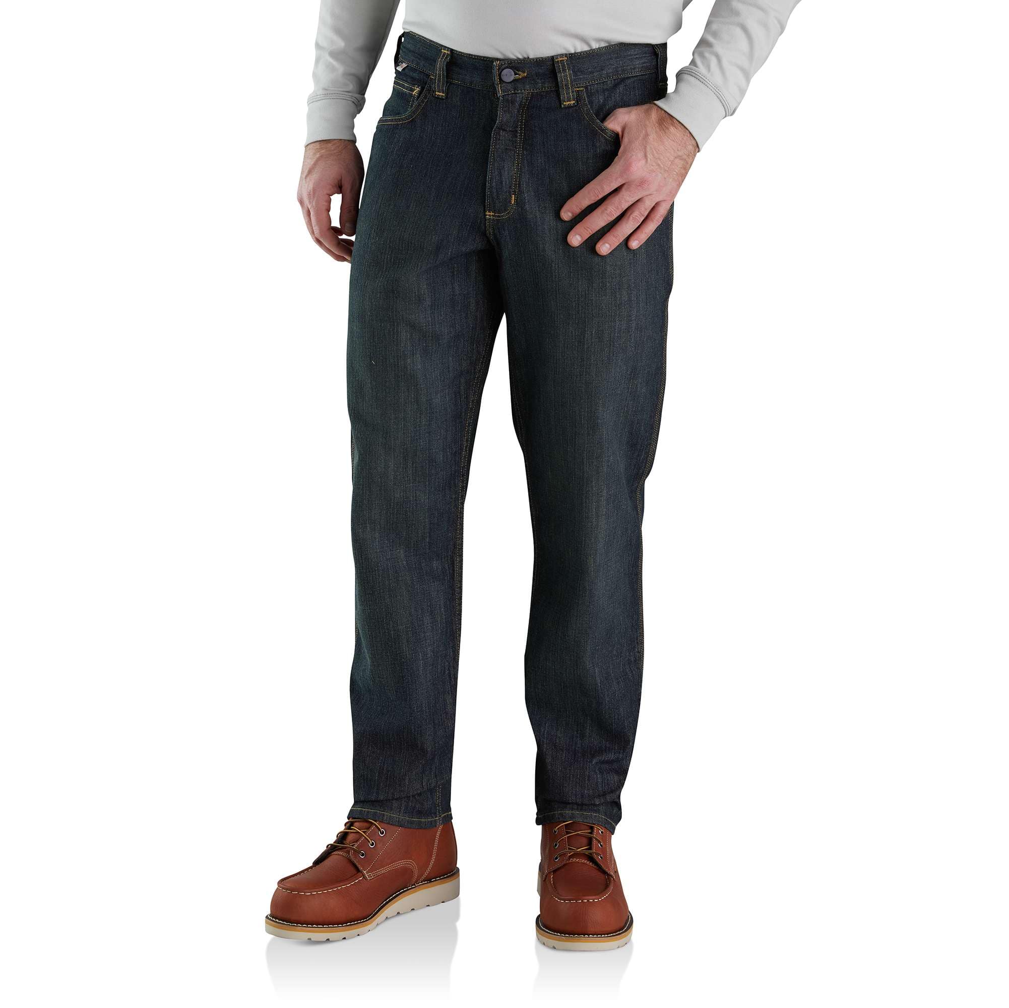 Flame Resistant Force® Rugged Flex® Relaxed Fit 5-Pocket Jean-Carhartt
