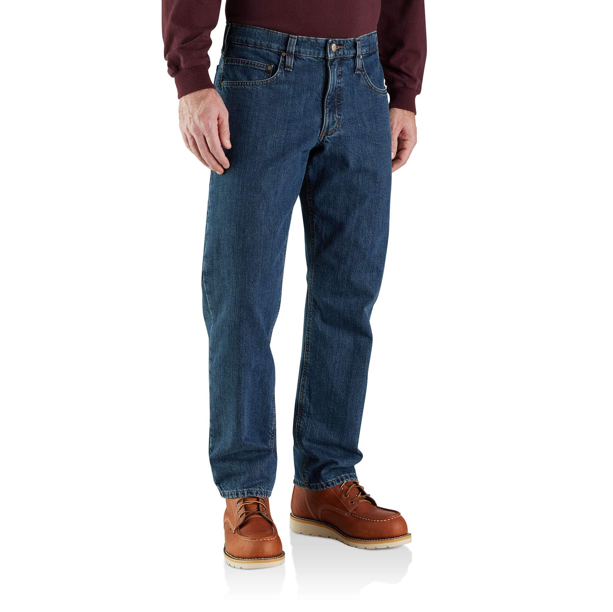 Relaxed Fit Flannel-Lined 5-Pocket Jean-Carhartt