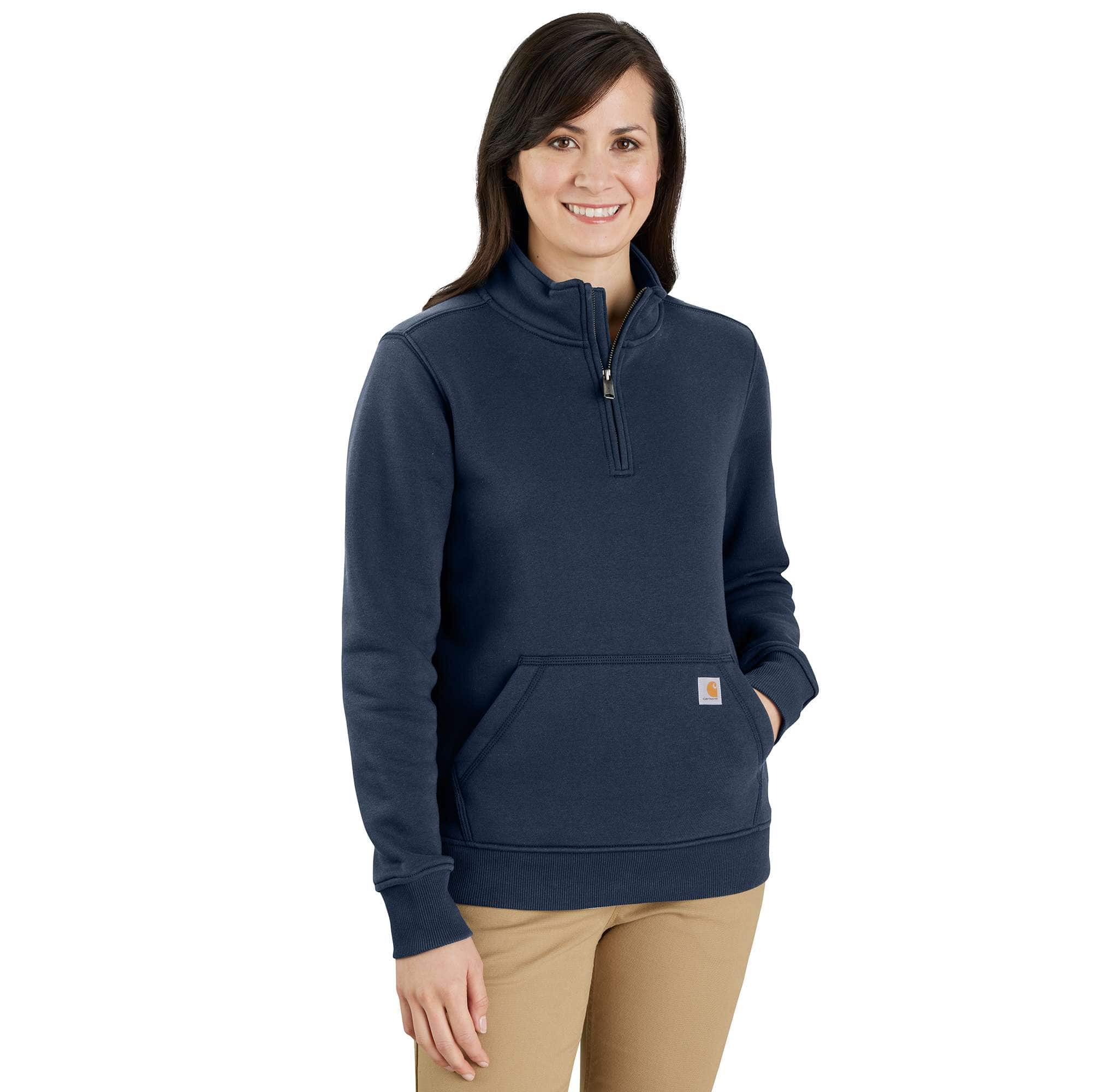 W Clarksburg QtrZip Swtshrt-Carhartt