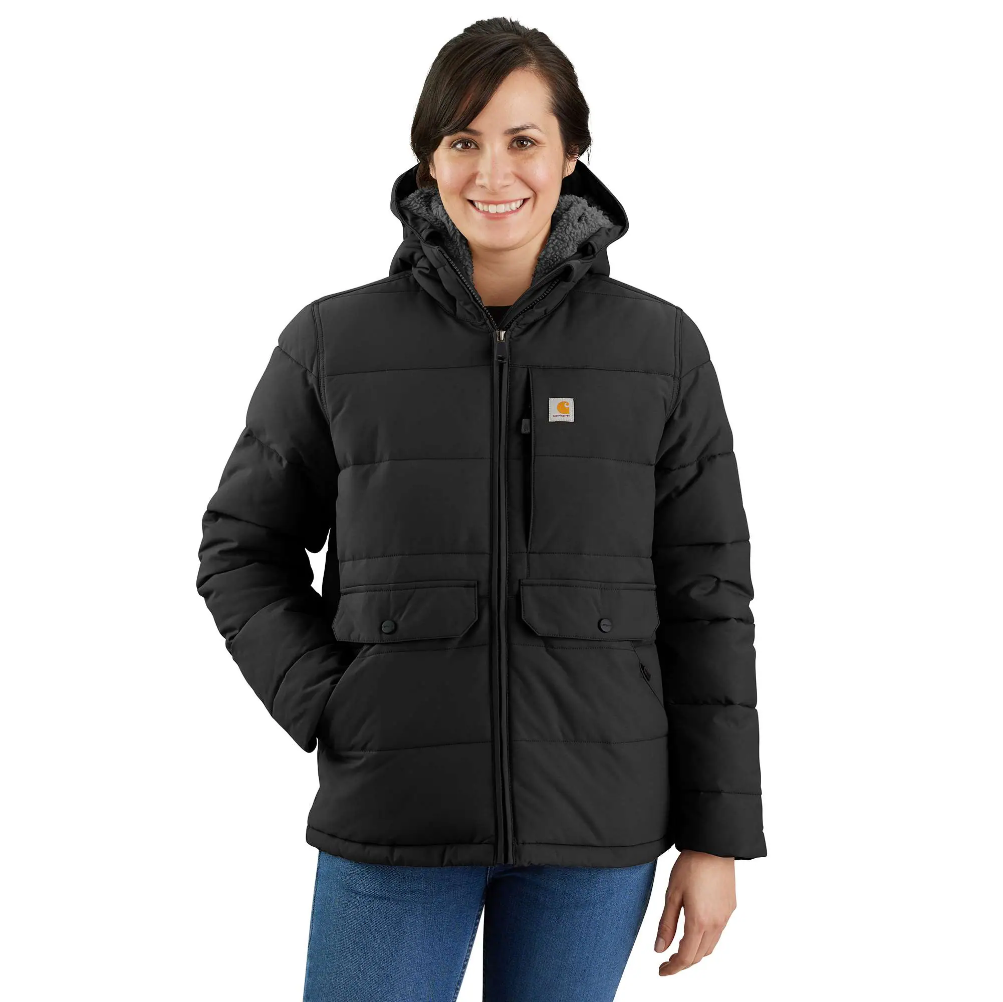 Women&#8216;s Montana  Puffer Jacket - Sherpa Lined - 4 Extreme Warmth Rating-Carhartt
