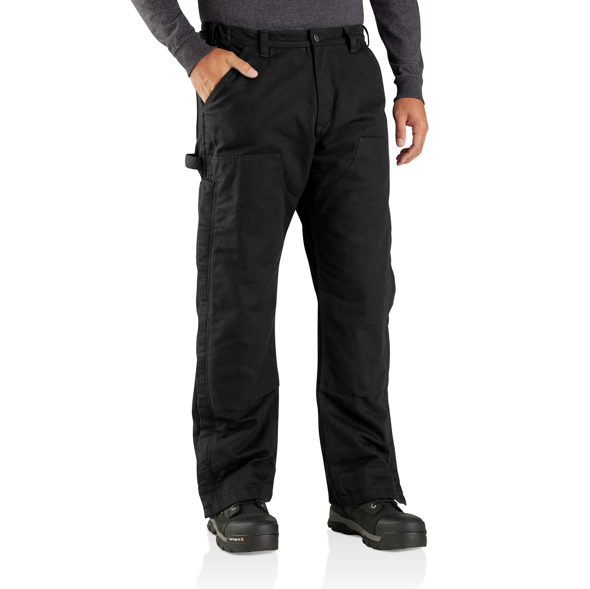 Loose Fit Washed Duck Insulated Pant - 4 Extreme Warmth Rating-Carhartt