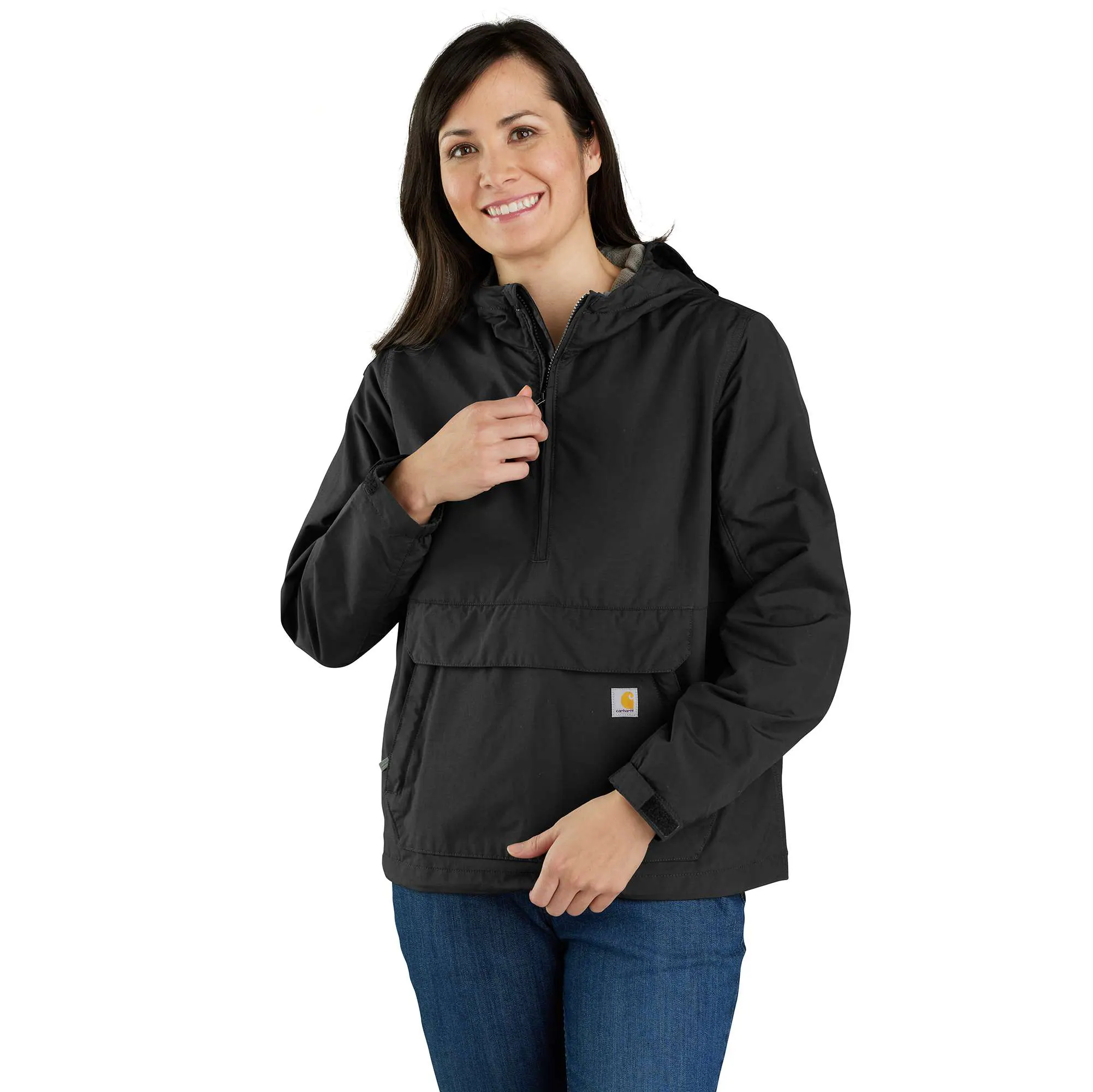 Women&#8216;s Rain Defender® Loose Fit Lightweight Packable Anorak - 1 Warm Rating-Carhartt