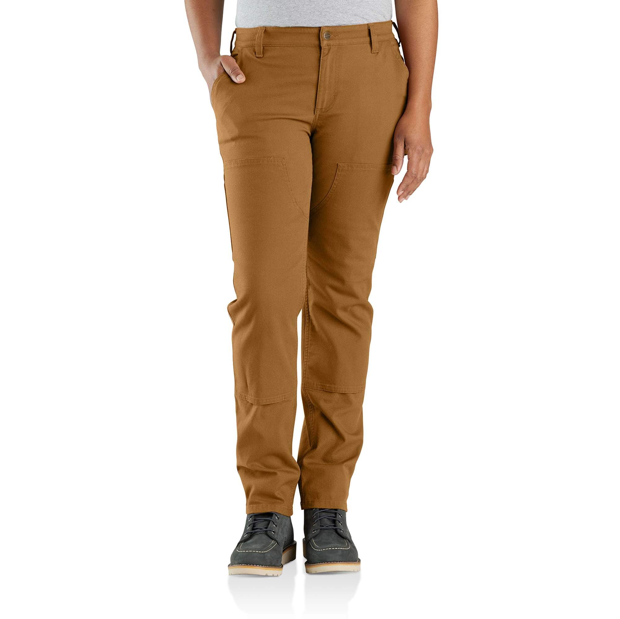 Women&#8216;s Double-Front Pant - Relaxed Fit - Rugged Flex® - Canvas-Carhartt