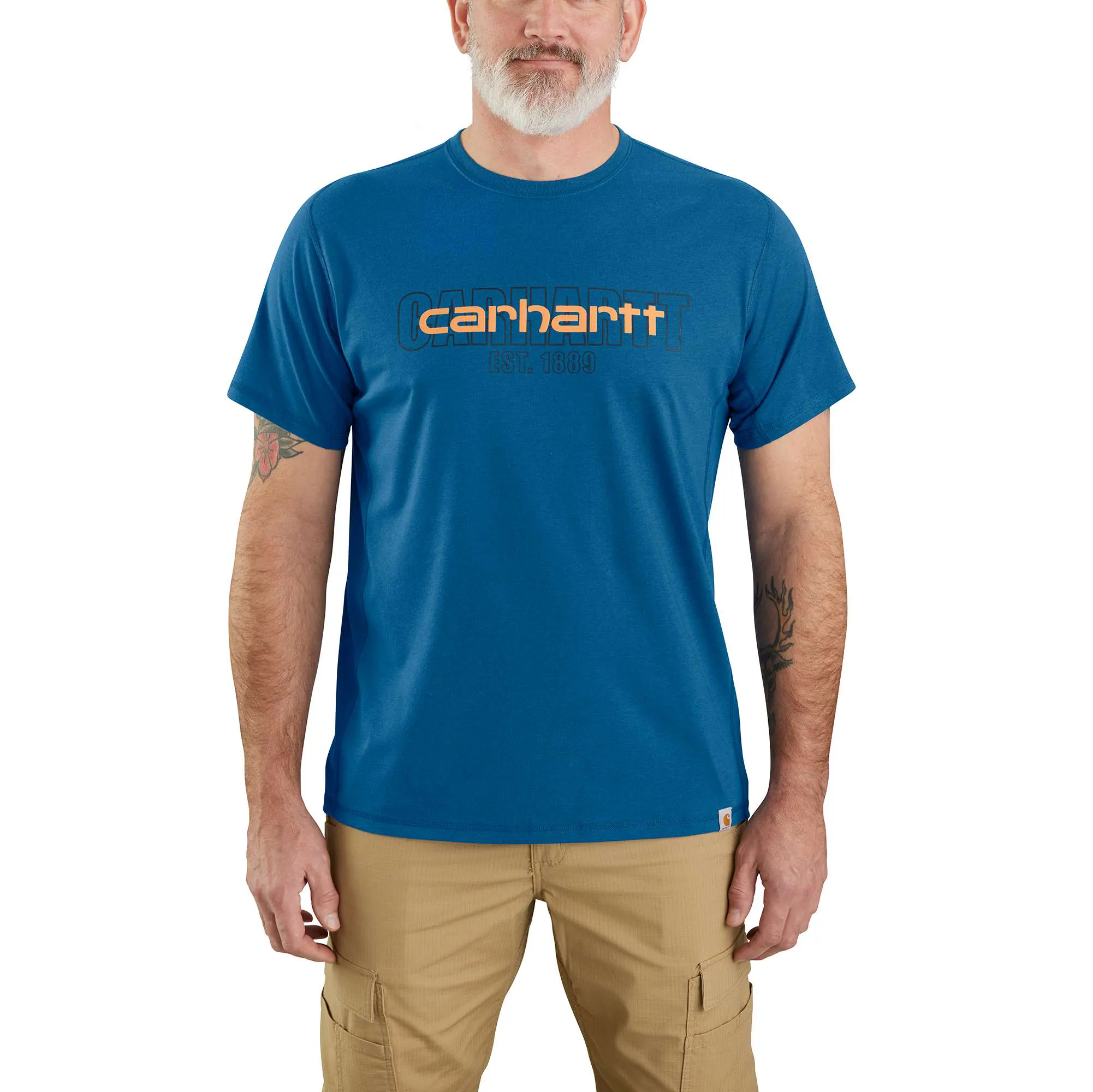 Carhartt Force® Relaxed Fit Short-Sleeve Logo Graphic T-Shirt-Carhartt