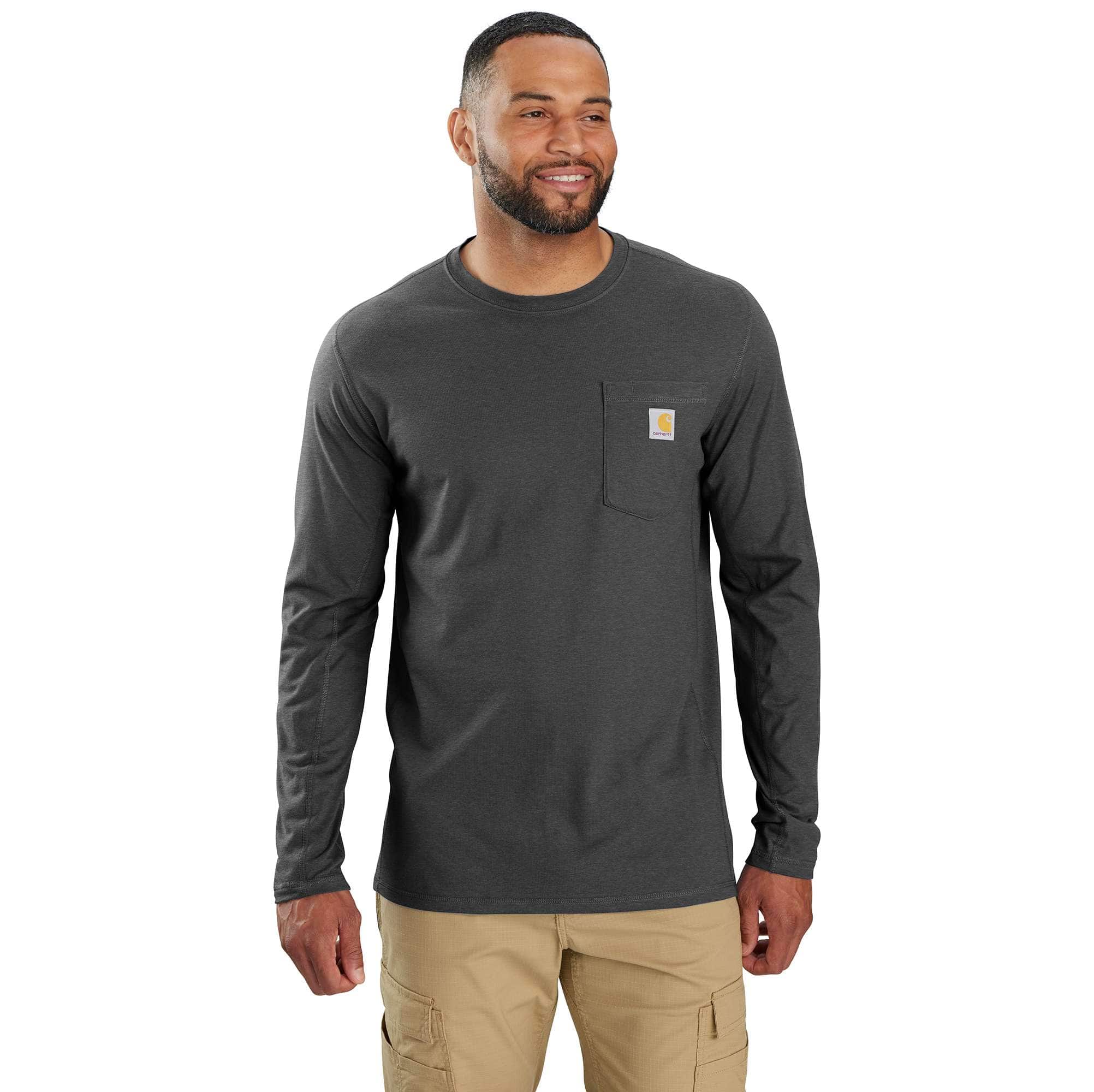 Carhartt Force® Relaxed Fit Long-Sleeve Pocket T-Shirt-Carhartt
