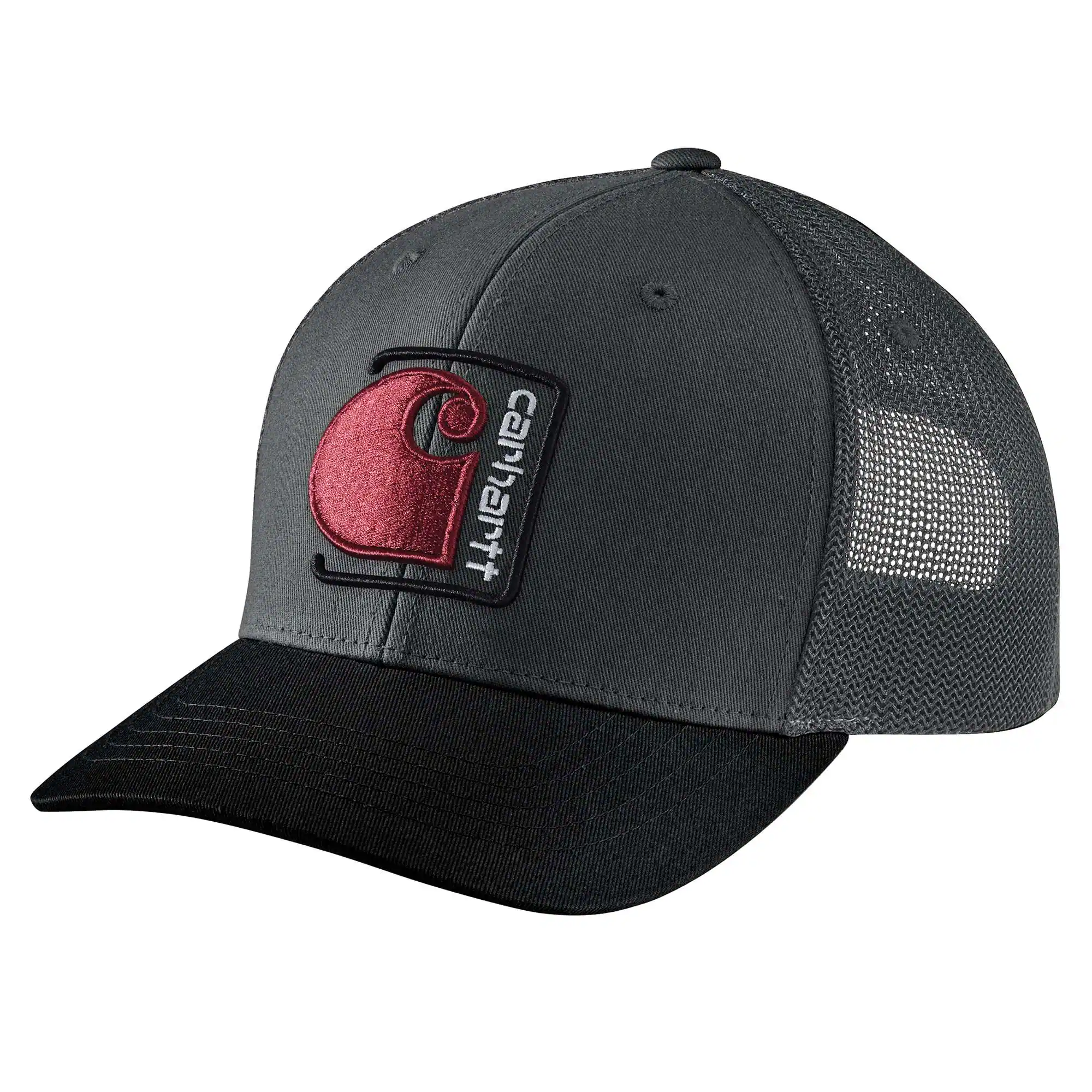 Canvas Mesh&#45;Back C Patch Cap-Carhartt