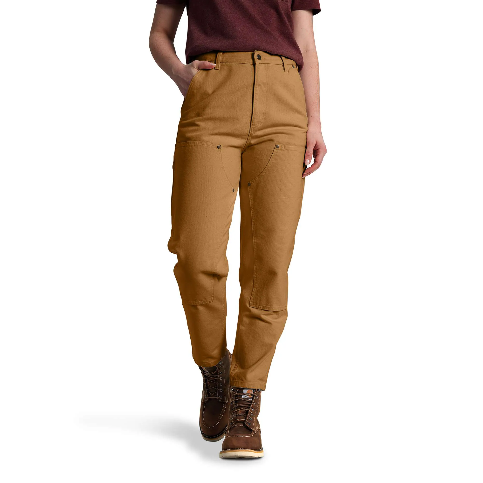 Women&#8216;s Vintage Fit High Rise Duck Double-Front Pant-Carhartt