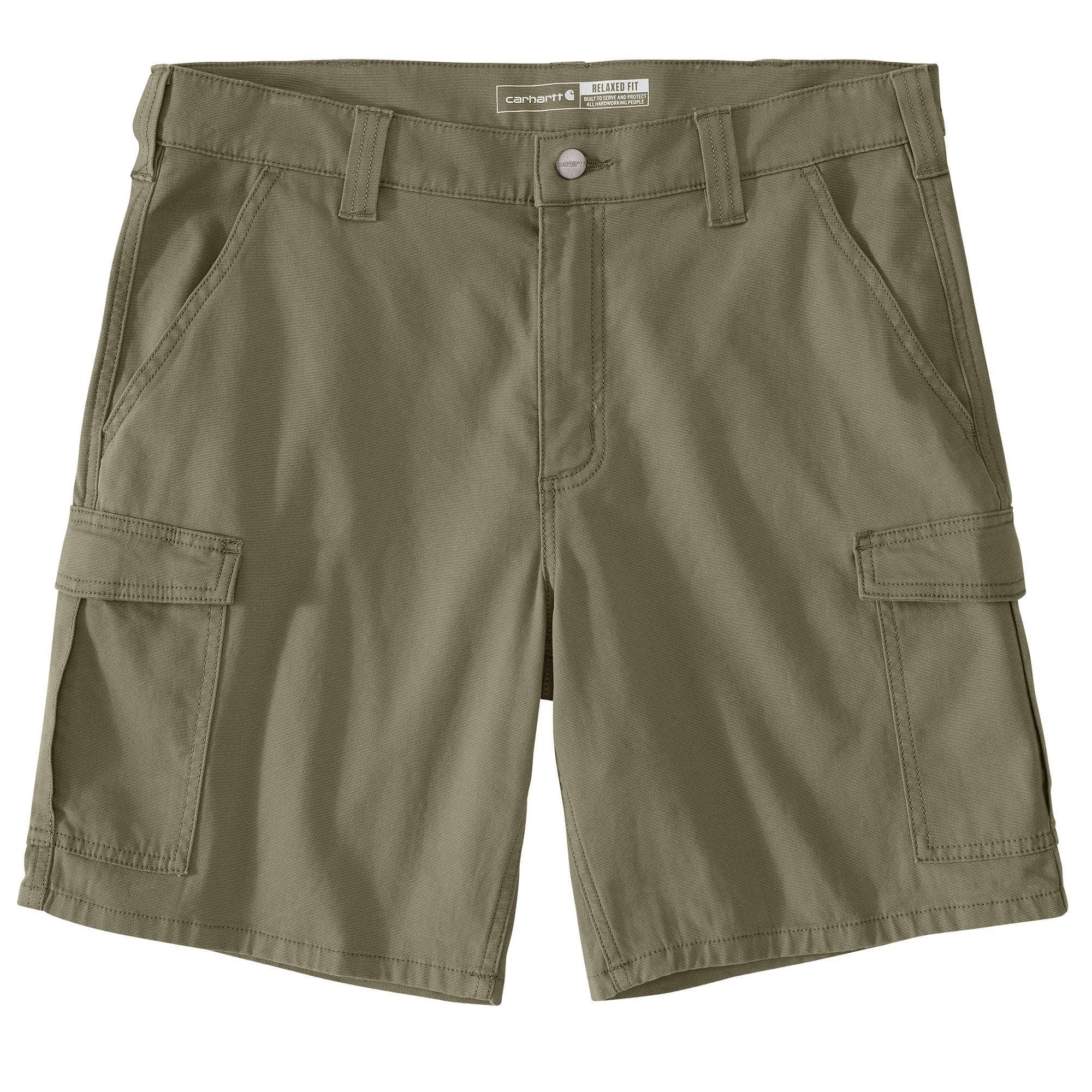 Rugged Flex® Relaxed Fit 9&#34; Canvas Cargo Work Short-Carhartt