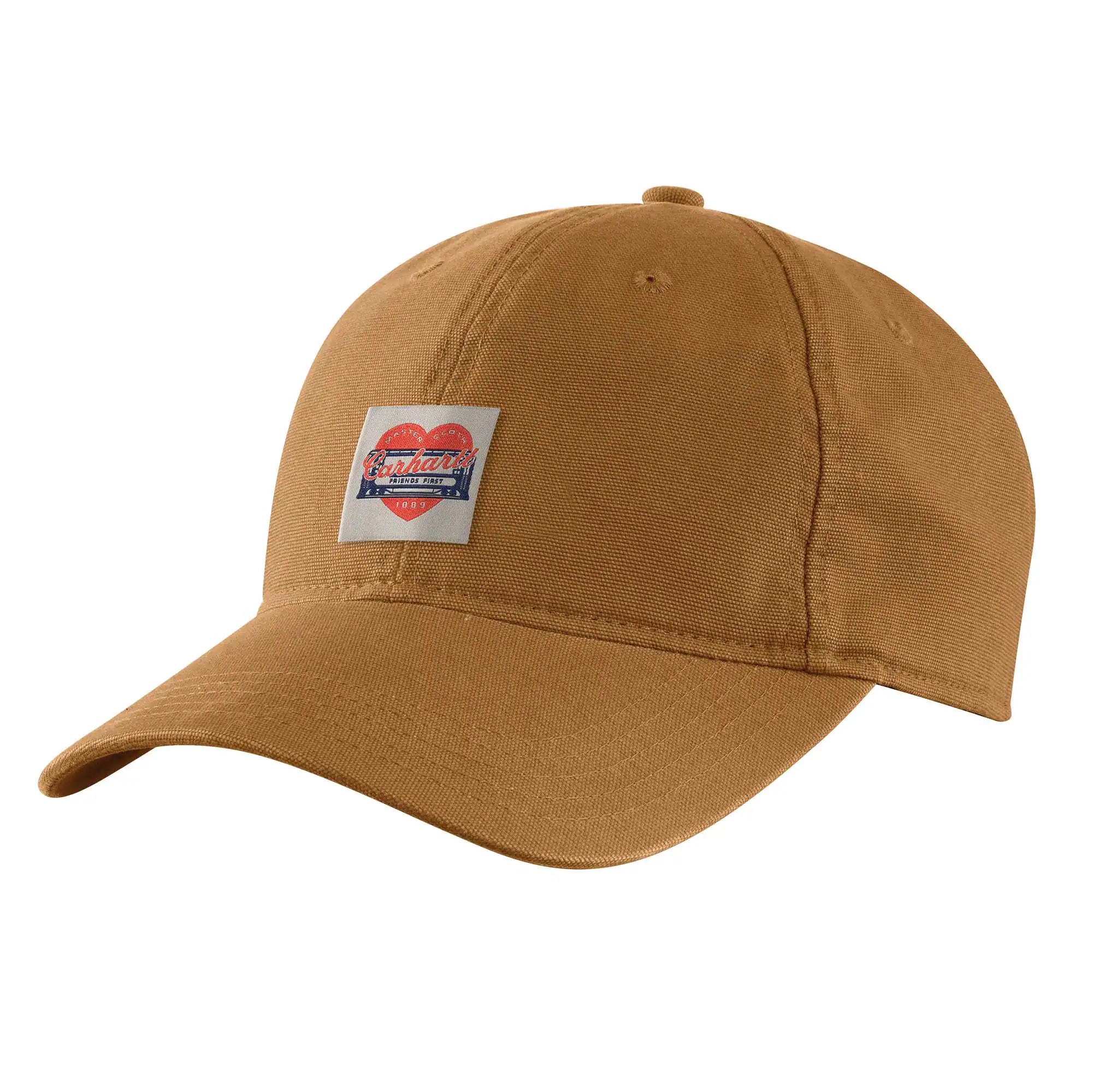 Heart Patch Canvas Cap-Carhartt