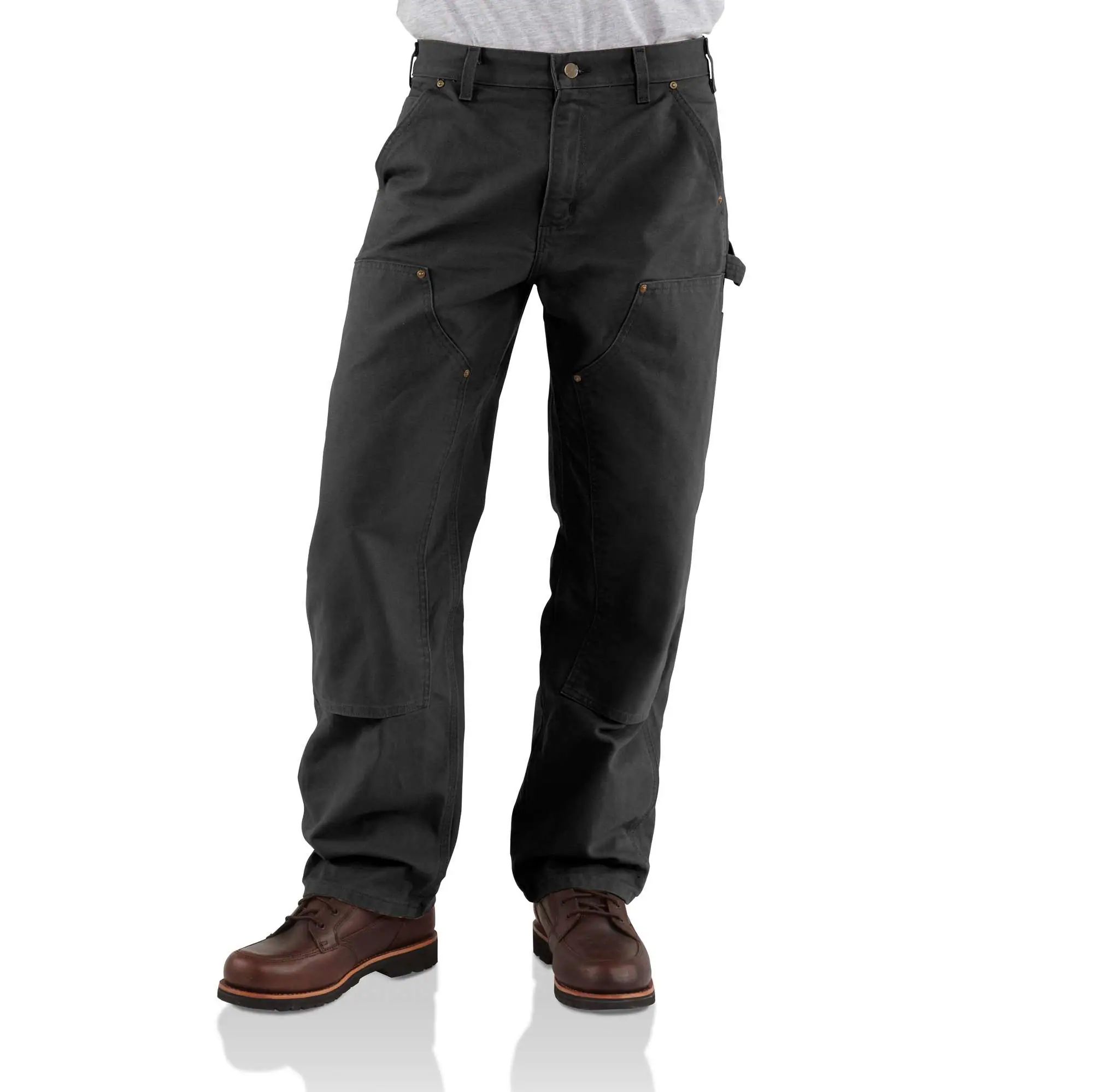 Men&#39;s Utility Double&#45;Front Work Pant &#45; Loose Fit &#45; Washed Duck-Carhartt