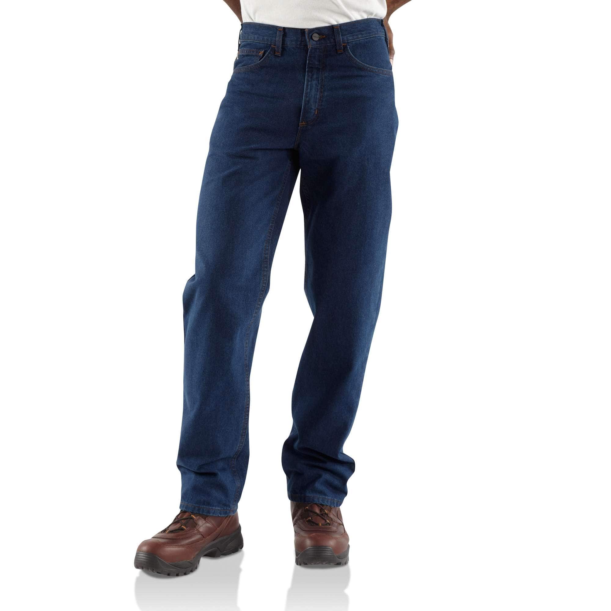 Flame&#45;Resistant Signature Denim Jean&#45;Relaxed Fit-Carhartt