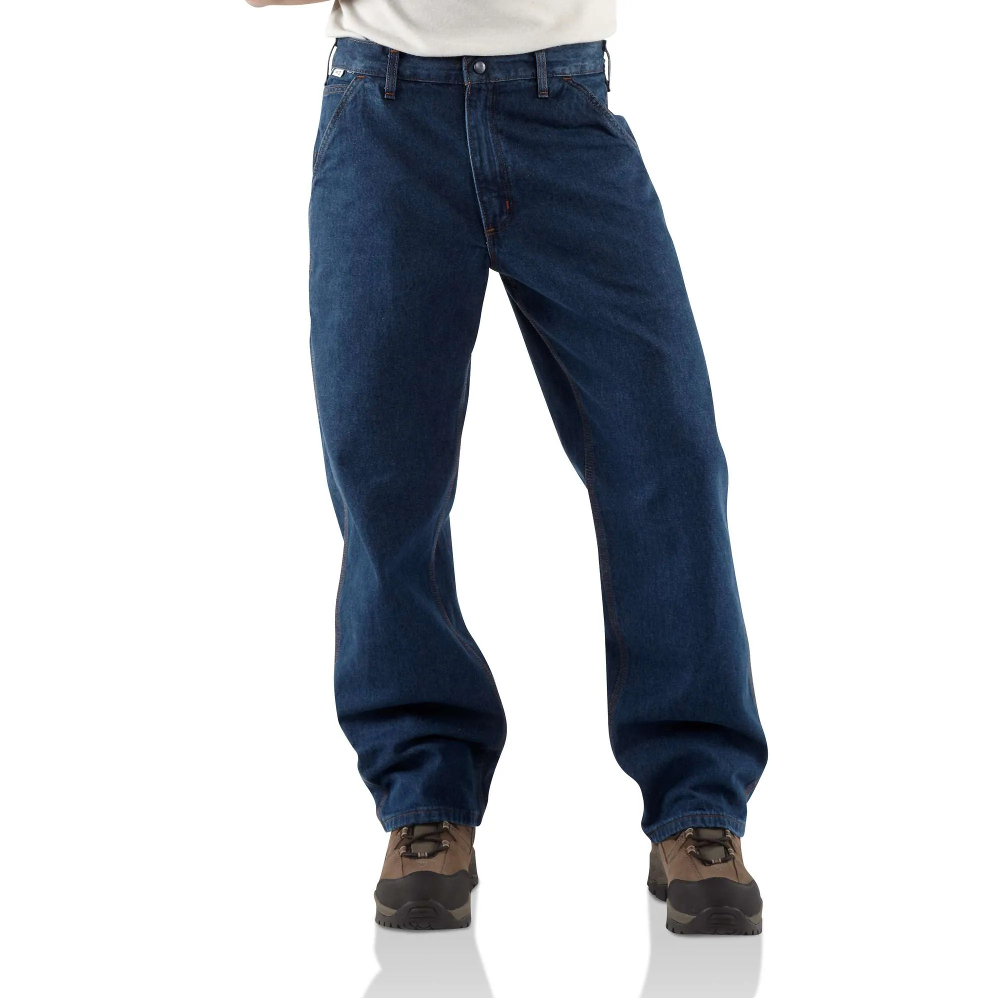 Flame-Resistant Signature Denim Dungaree-Carhartt