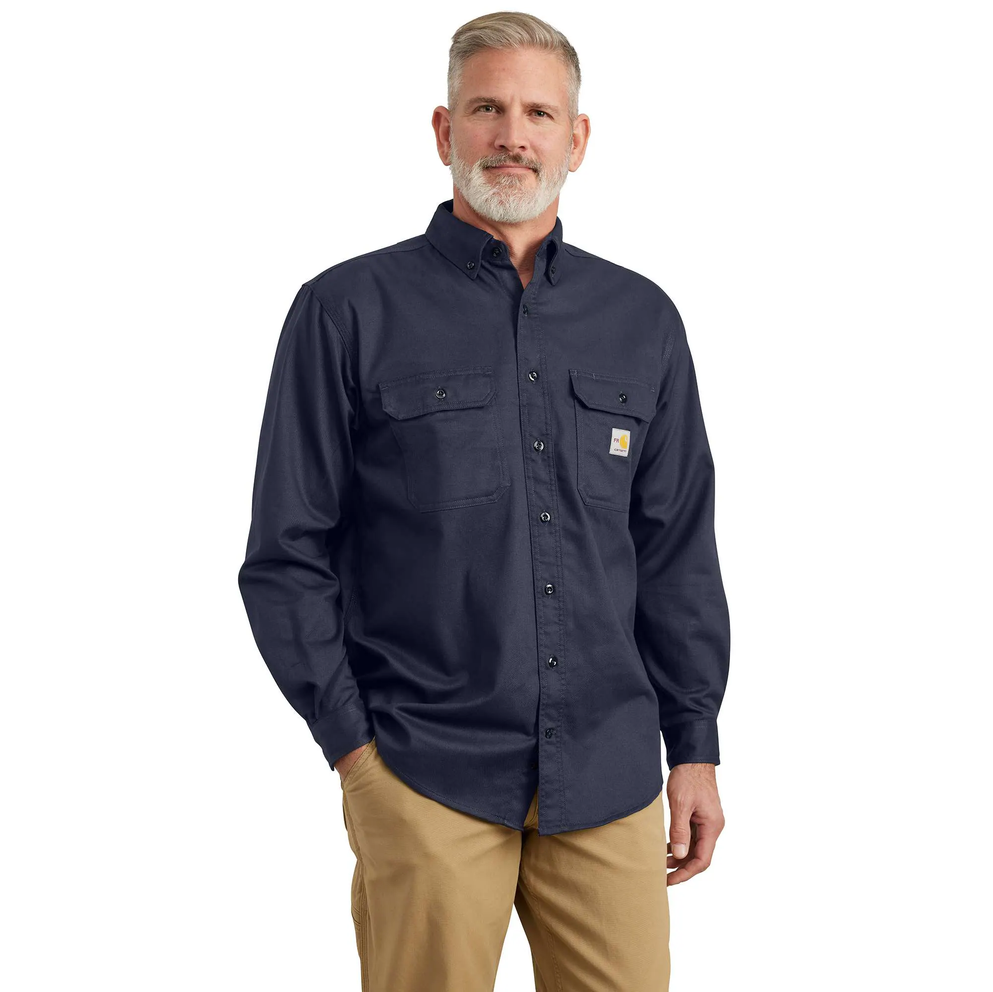 Flame-Resistant Classic Twill Shirt-Carhartt