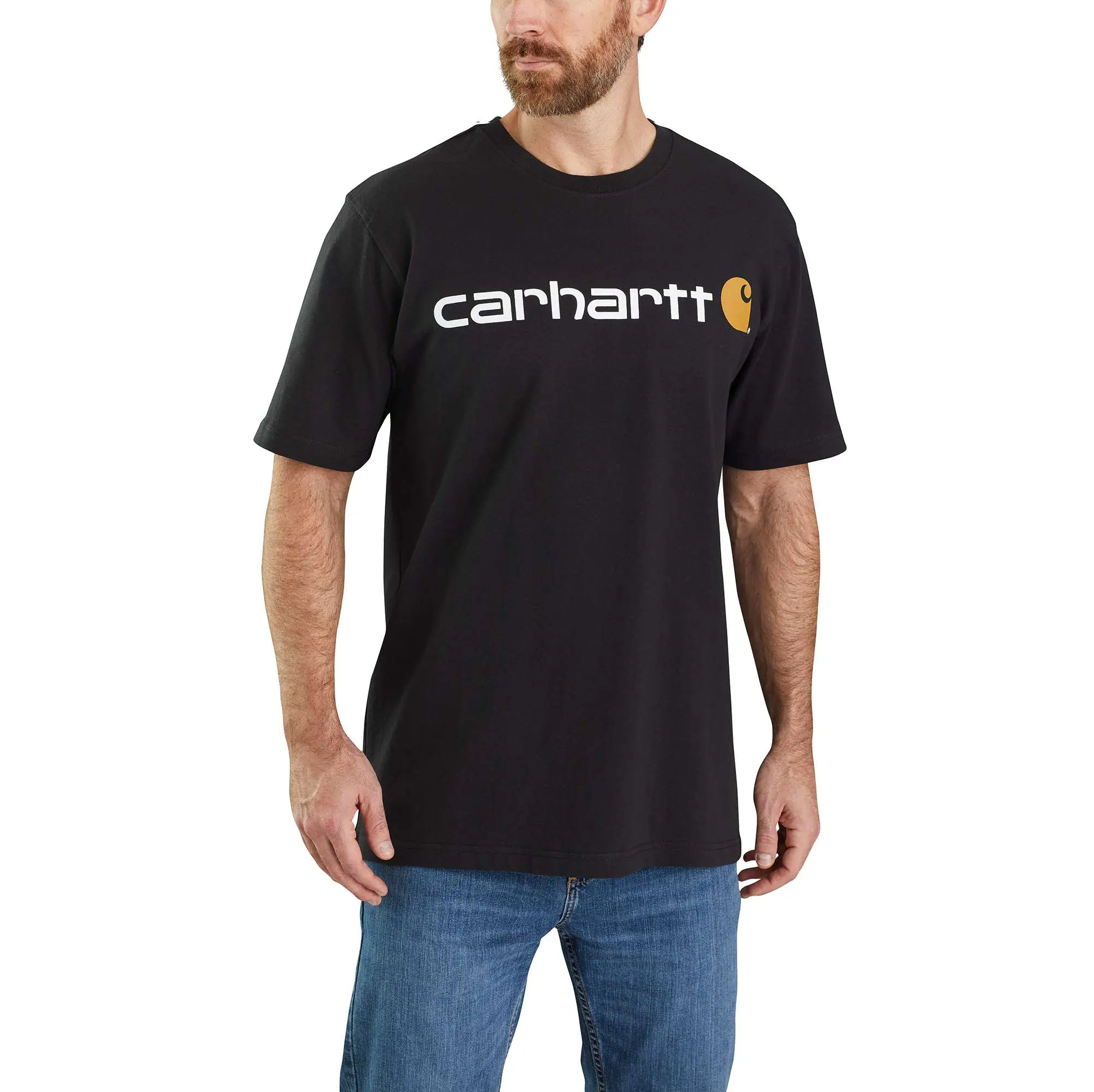 Loose Fit Heavyweight Short-Sleeve Logo Graphic T-Shirt-Carhartt