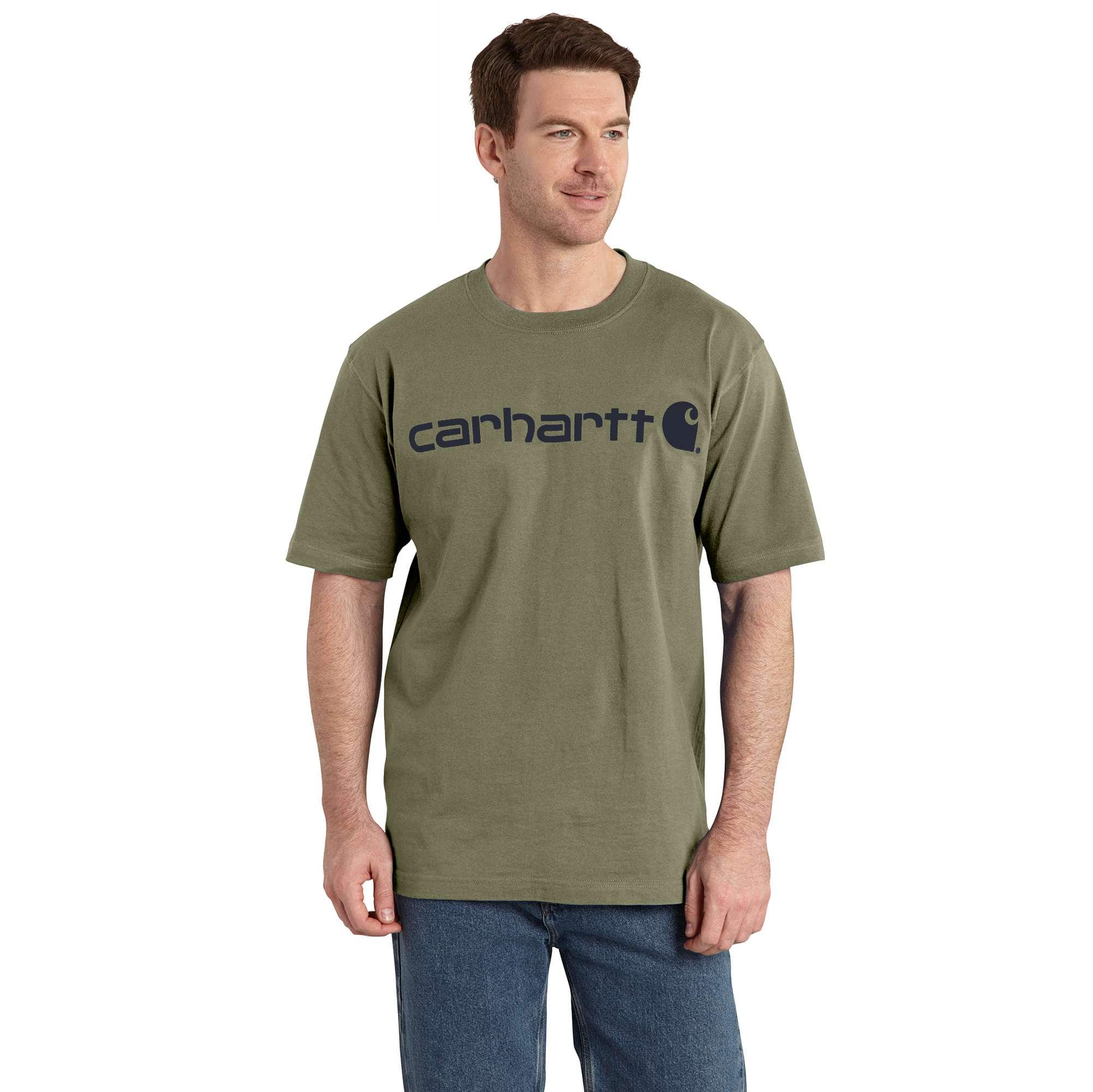 Loose Fit Heavyweight Short-Sleeve Logo Graphic T-Shirt-Carhartt