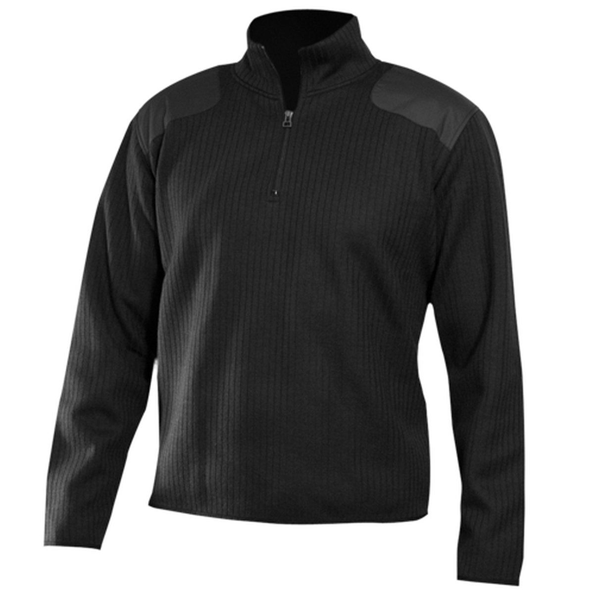 Fleece-Lined Quarter Zip Sweater-Blauer