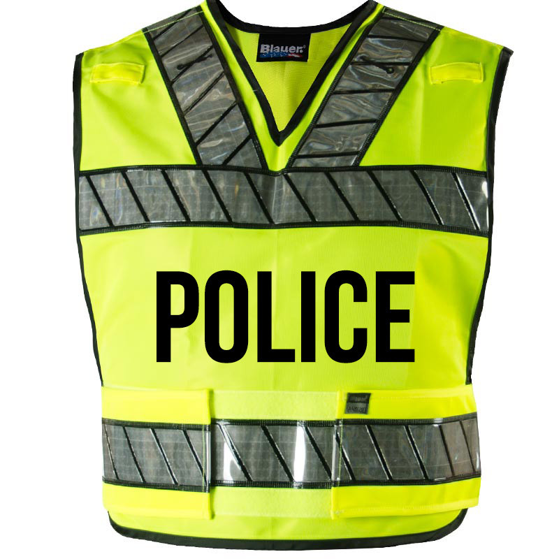 Buy Oralite Breakaway Safety Vest - Police Logo - Blauer